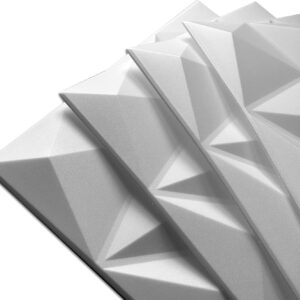 3D Wandpaneele Styropor Weiß