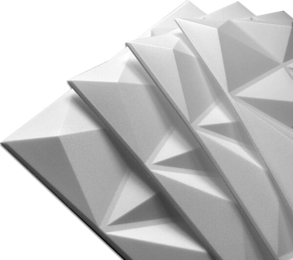 3D Wandpaneele Styropor Weiß