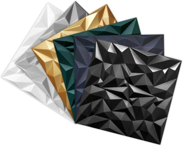 3D Wandpaneele Styropor versch. Farben